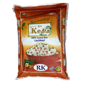 Sri KR Raw Rice, 1kg ( Half Boiled Chawal - Shree Kediya Most Popular Rice )