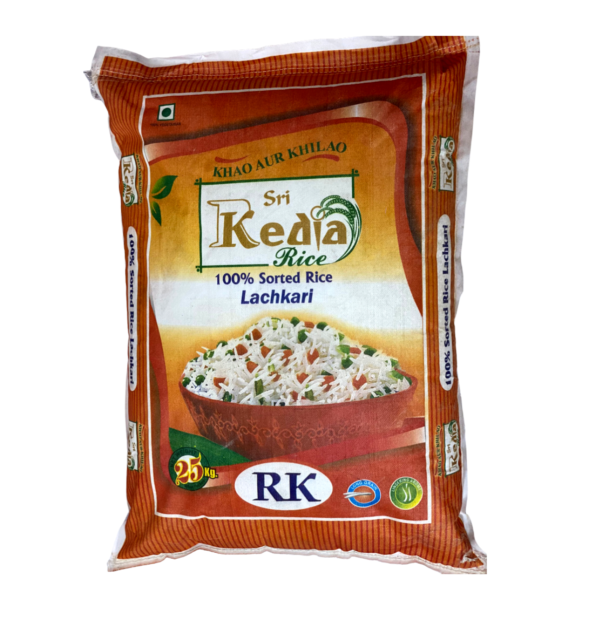 Sri KR Raw Rice, 1kg ( Half Boiled Chawal - Shree Kediya Most Popular Rice )