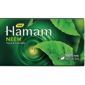 Hamam Bathing Soap Neem Tulsi & Aloe Vera