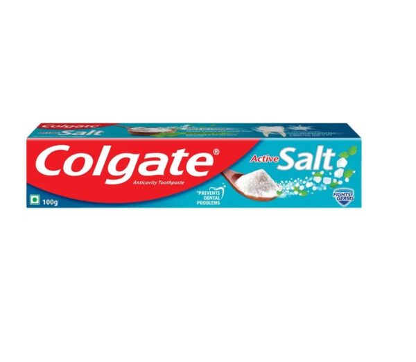 Colgate Active Salt Toothpaste, Daily Germ Protection