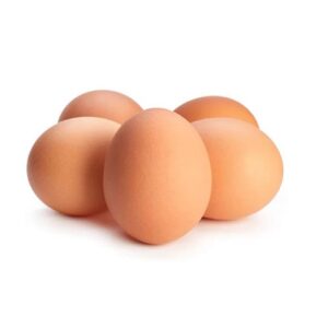 Desi Eggs - Free Range & Brown, DHA Enriched, (Desi Kachha Anda )