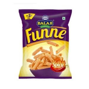 Funne Spicy Punch Balaji Namkeen (Funne Pasta Chips)