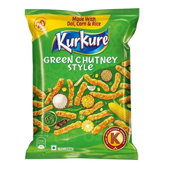 Kurkure Green Chutney Style Namkeen