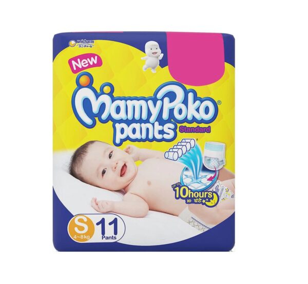 MamyPoko Pants Standard Diapers Small Size 4-8kg (S Size)