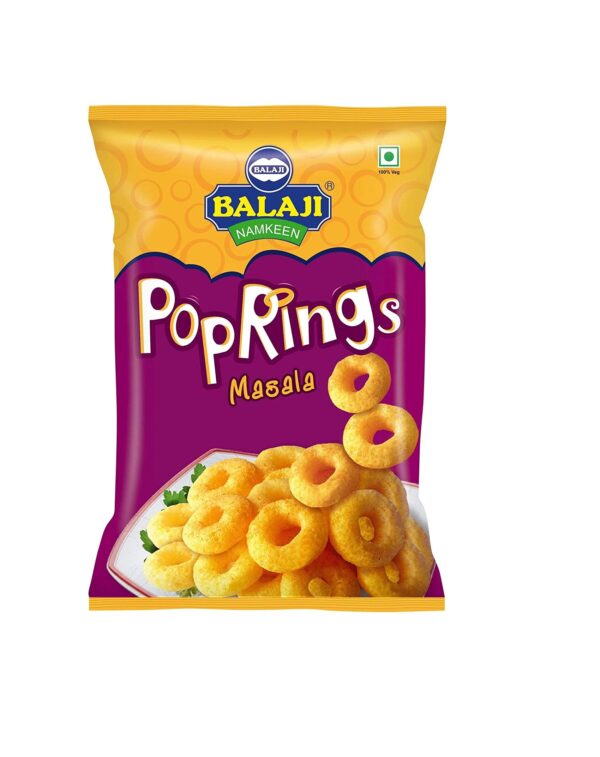 Pop Rings Masala Balaji Namkeen (Popring Chips)