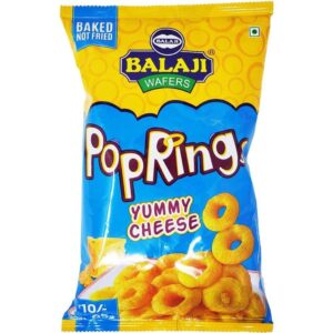 Pop Rings Cheese Balaji Namkeen (Popring Chips)