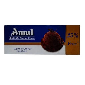 Amul Choco Chips Family Pack Ice Cream, 750ml