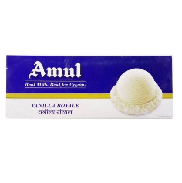 Amul Vanilla Family Pack Ice Cream, 750ml