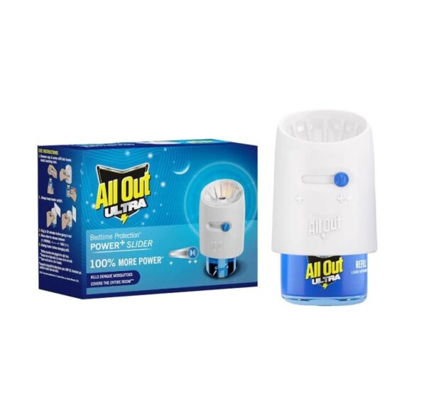 All Out Ultra Mosquito Repellant - Starter Pack, 45 ml