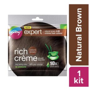 Godrej Rich Cream Hair Colour - 4.0 Natural Brown