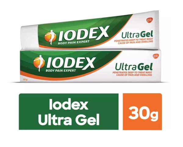 Iodex Ultra Body Pain Reliever Gel