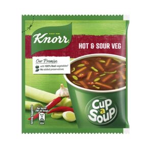 Knorr Cup A Soup Instant Hot And Sour Veg, 12g