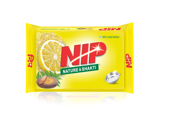 Nip Active Dishwash Bar Sabun - Lemon