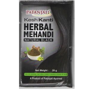 Patanjali Kesh Kanti Herbal Mehndi - Natural Black