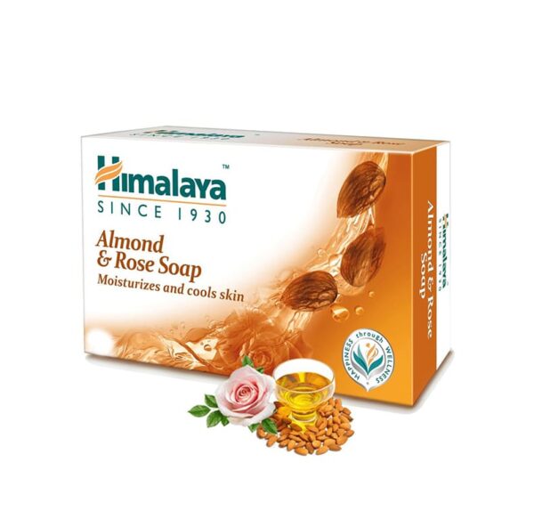 Himalaya Almond & Rose Bathing Soap Buy 4 Get 1 Free