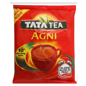 Tata Tea Agni Strong Chai with 10% Extra Strong Leaves Black Tea