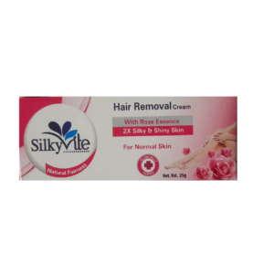 SilkyVite Hair Removal Cream with Rose Essence