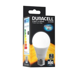 Duracell LED Bulb 1 Year Warranty