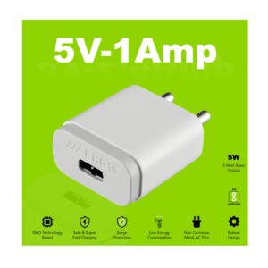 ERD USB-A Dock Charger DC 5V 1Amp Charger (TC-11) 6 Month Warranty