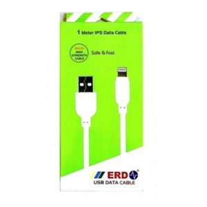 ERD iPhone Mobile USB Data Cable 1 Meter Cable Upto 20w (UC-70) 6 Month Warranty