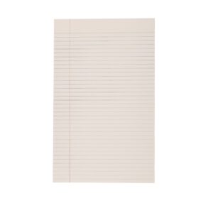 Foolscap Paper | 2 Sided Wide Ruled (5/16") with 8" x 13"