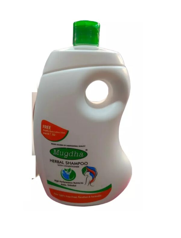 Mugdha Herbal Shampoo Bottle