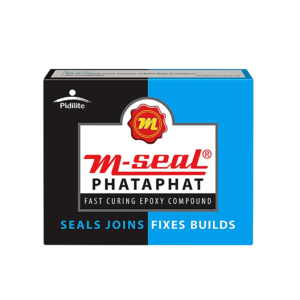 Pidilite M-seal Instant adhesive Phataphat Fast Curing Epoxy Compound Sealant Adhesive, For Leakage, Bonding, Gap Filling