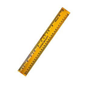 Wooden Measuring Ruler 30cm Scale